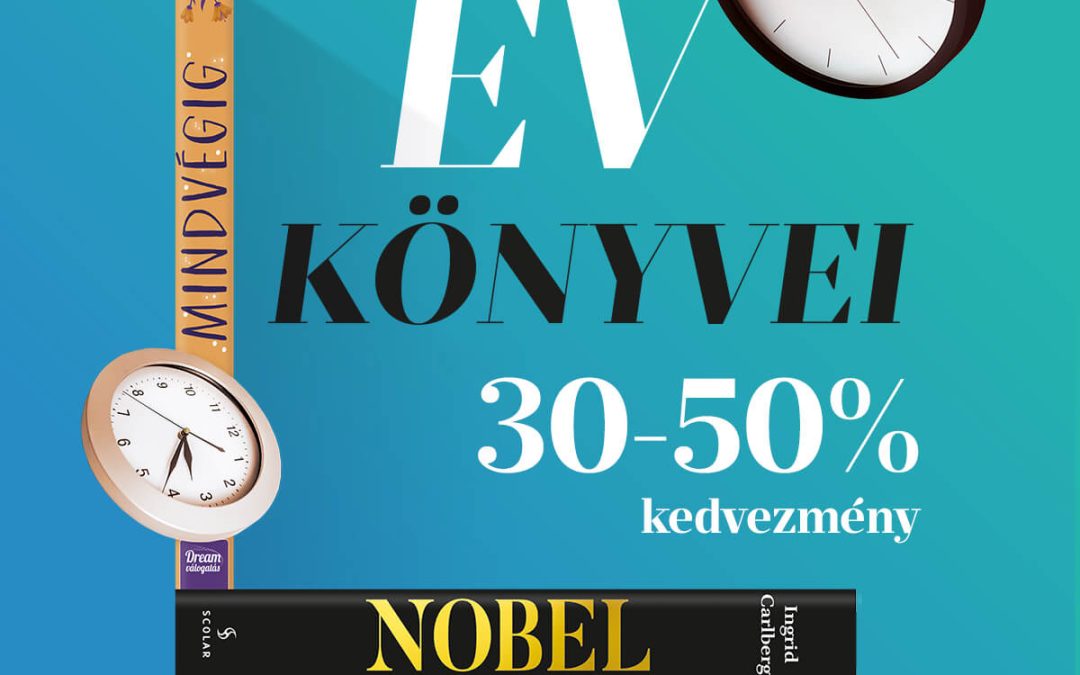 2021 könyvei 30-50% kedvezménnyel a Libriben!