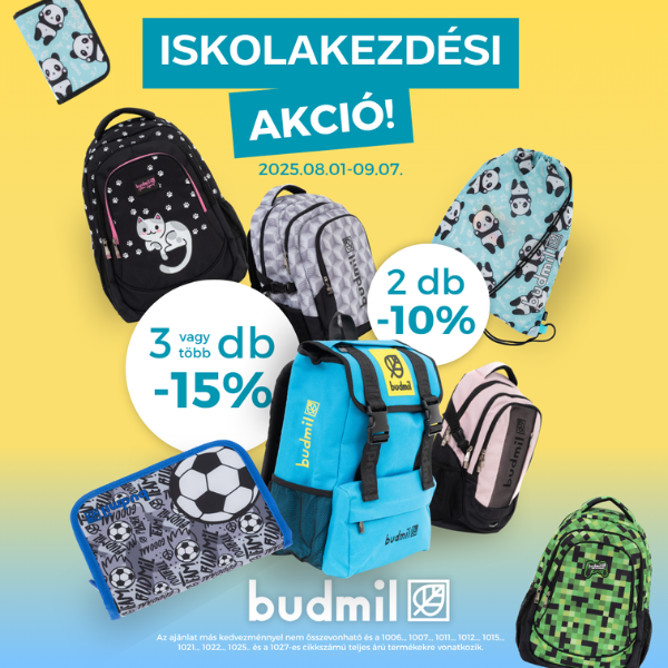 Budmil: Iskolakezdési akció